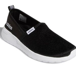 Women’s Adidas Lite Racer Cloudfoam Slip-on Black Sneaker